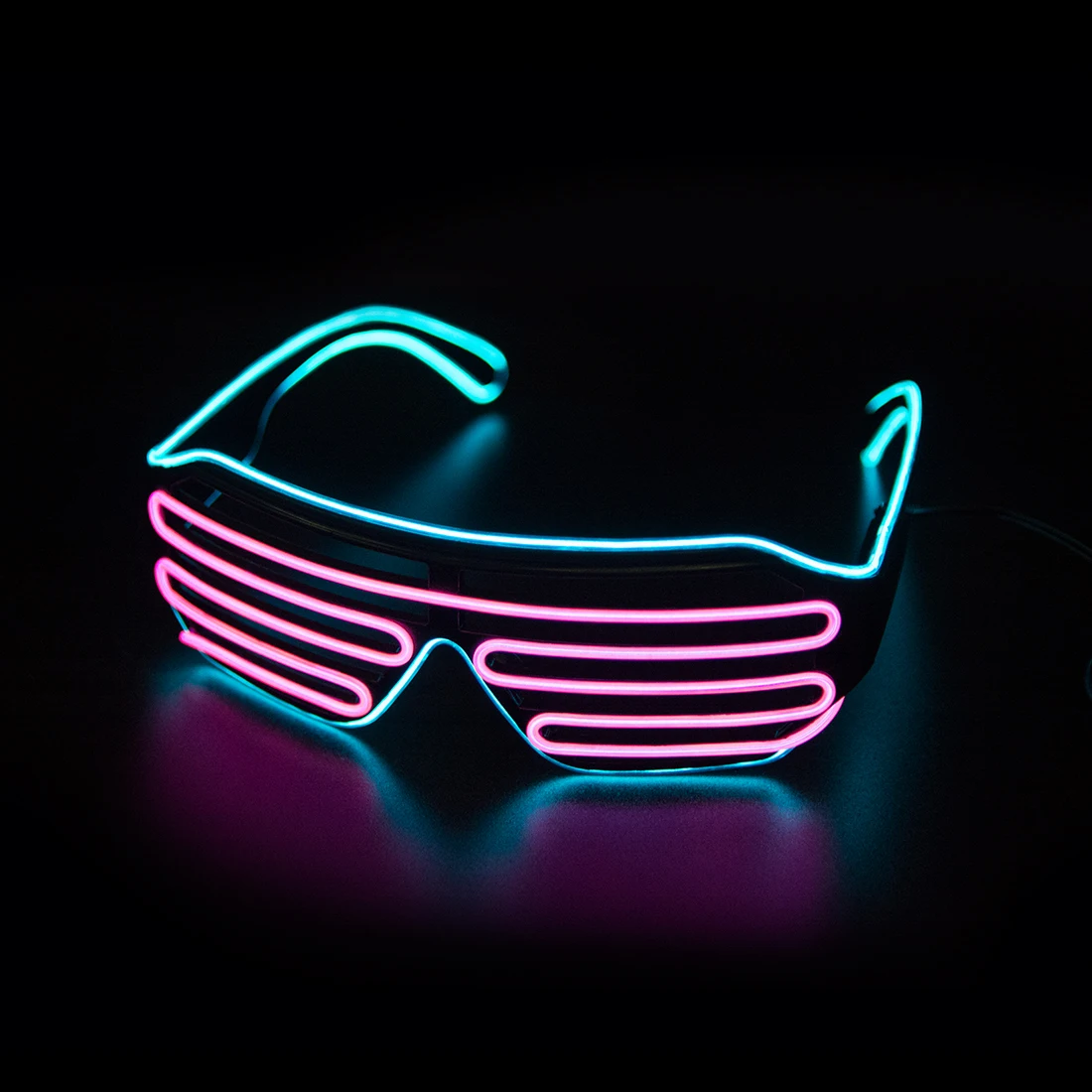 Glow In The Dark Party Glasses - Led brilhante óculos gafas luminoso brilho