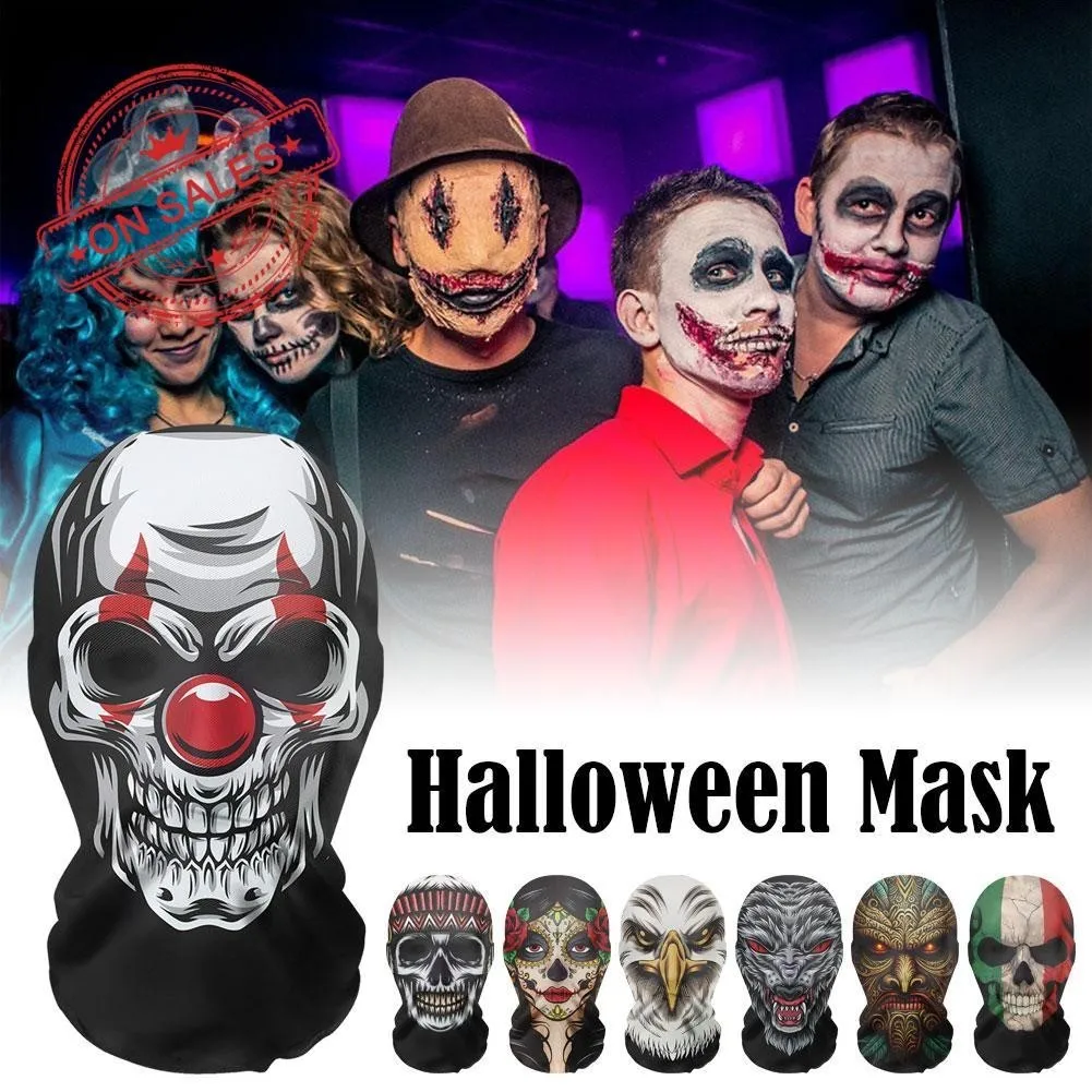 Led Purge Mask Halloween - Máscara impressa em 3D para role-playing,