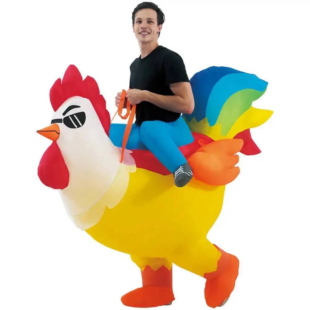 Inflatable Dinosaur Costume Adult - Fantasias de Festa em Destaque: Fantasia