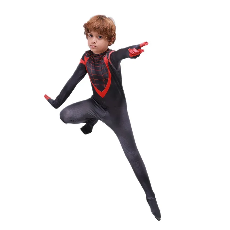 Spiderman Jumpsuit Kids - Fantasia de super-herói infantil de 3