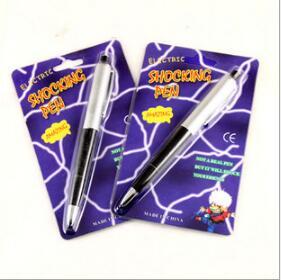 Shock Pen Prank Toy - Caneta de Choque Elétrico Muito Engraçada,