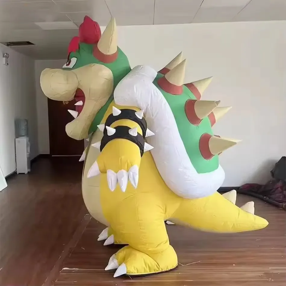 Inflatable Dinosaur Costume Adult - Fantasia Inflável de Mascote Dragão Tartaruga