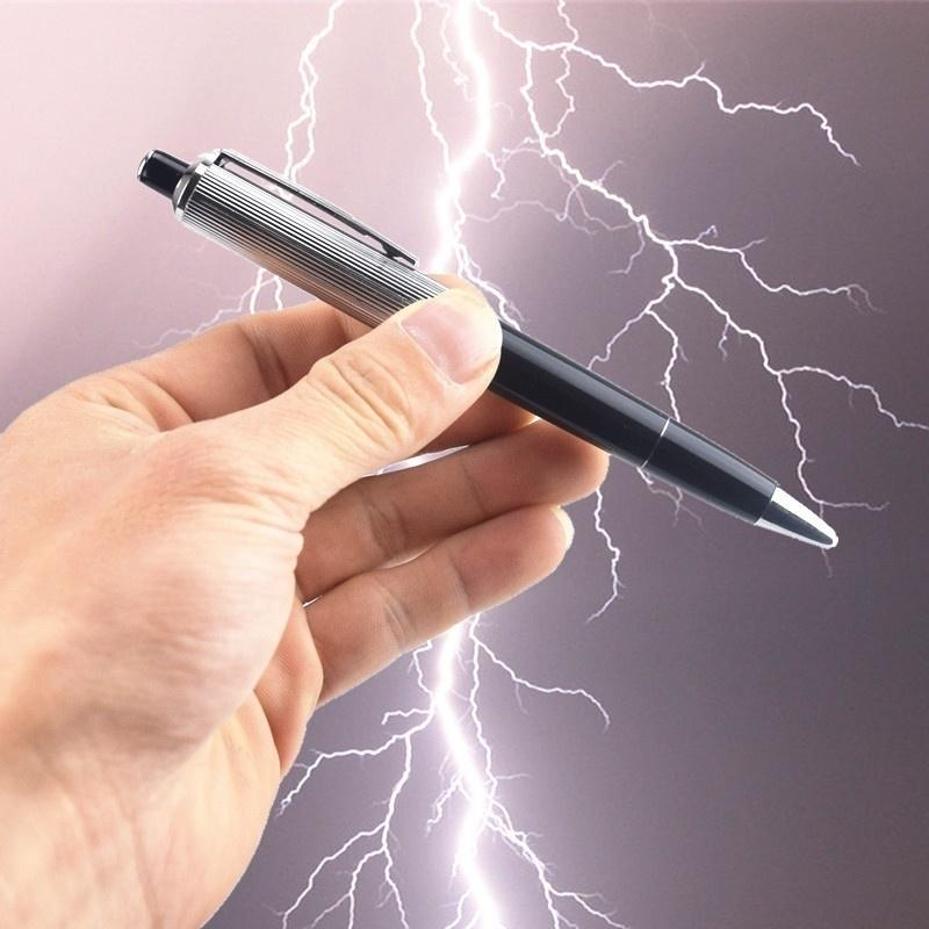 Shock Pen Prank Toy - 1 Caneta Criativa de Ponta Esférica