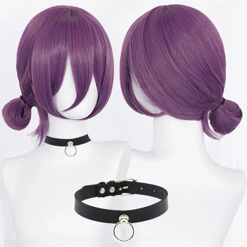 Anime Cosplay Wig Heat Resistant - Perucas de cosplay anime reze, 45cm,