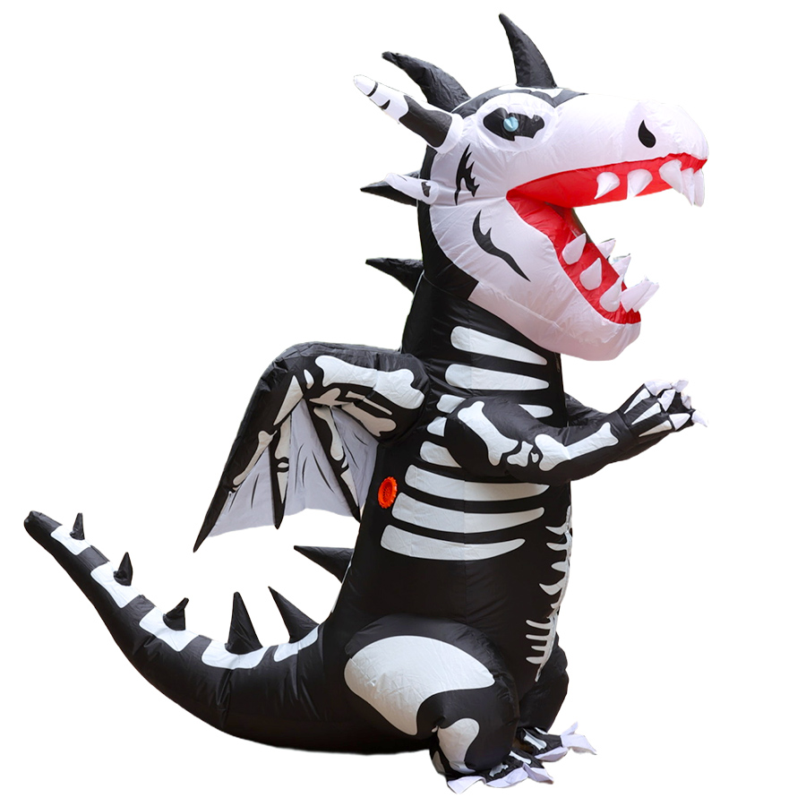 Inflatable Dinosaur Costume Adult - Fantasia Inflável de Dinossauro para Adultos,
