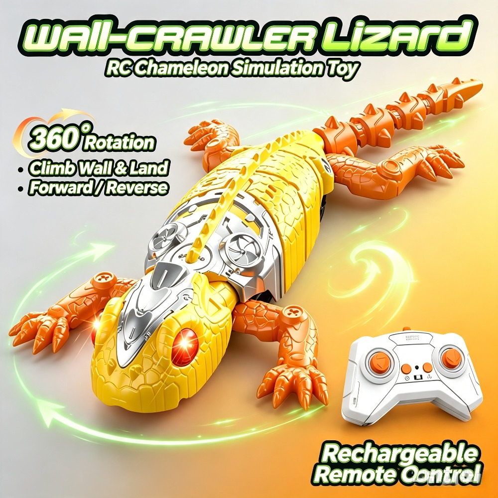 Novelty Gifts - Brinquedo Elétrico de Controle Remoto, Lagarto