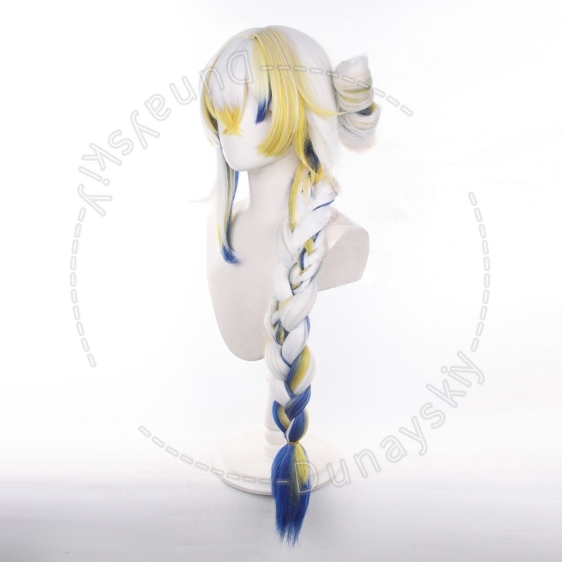 Peruca Cosplay Arknights Shu E - Anime Cosplay Wig Heat Resistant avaliação e preço