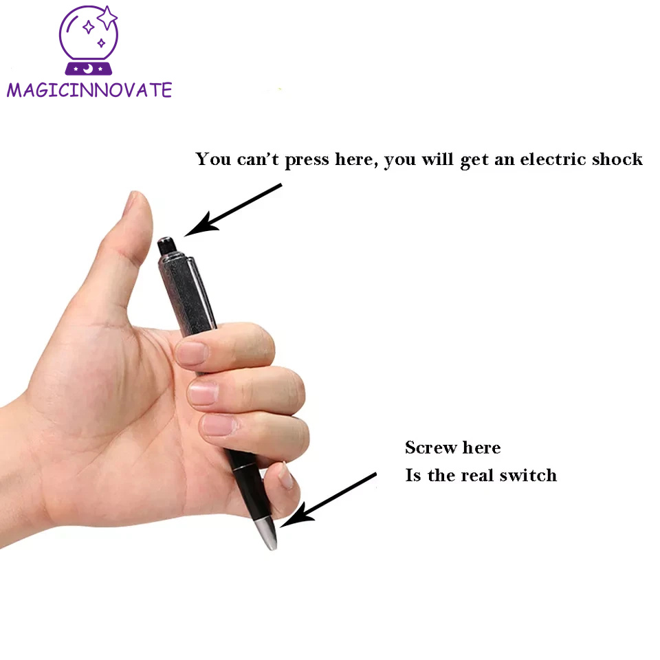Muito engraçado caneta de choq - Shock Pen Prank Toy avaliação e preço