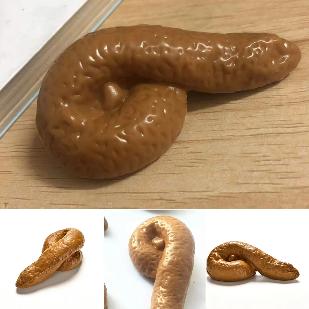 3 pçs realista macio falso cão - Fake Poop Gag Gift avaliação e preço
