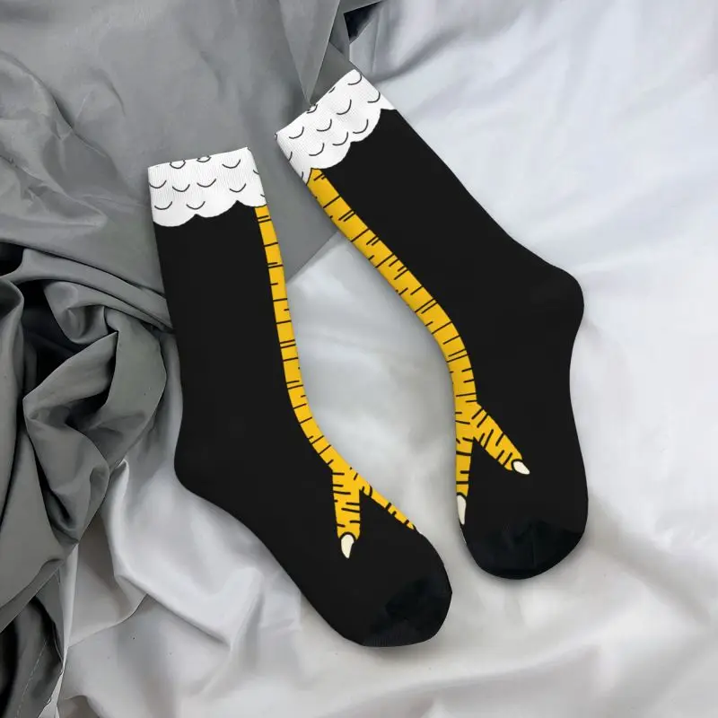 Unisex 3D Printing Animal Paws - Funny Chicken Leg Socks avaliação e preço