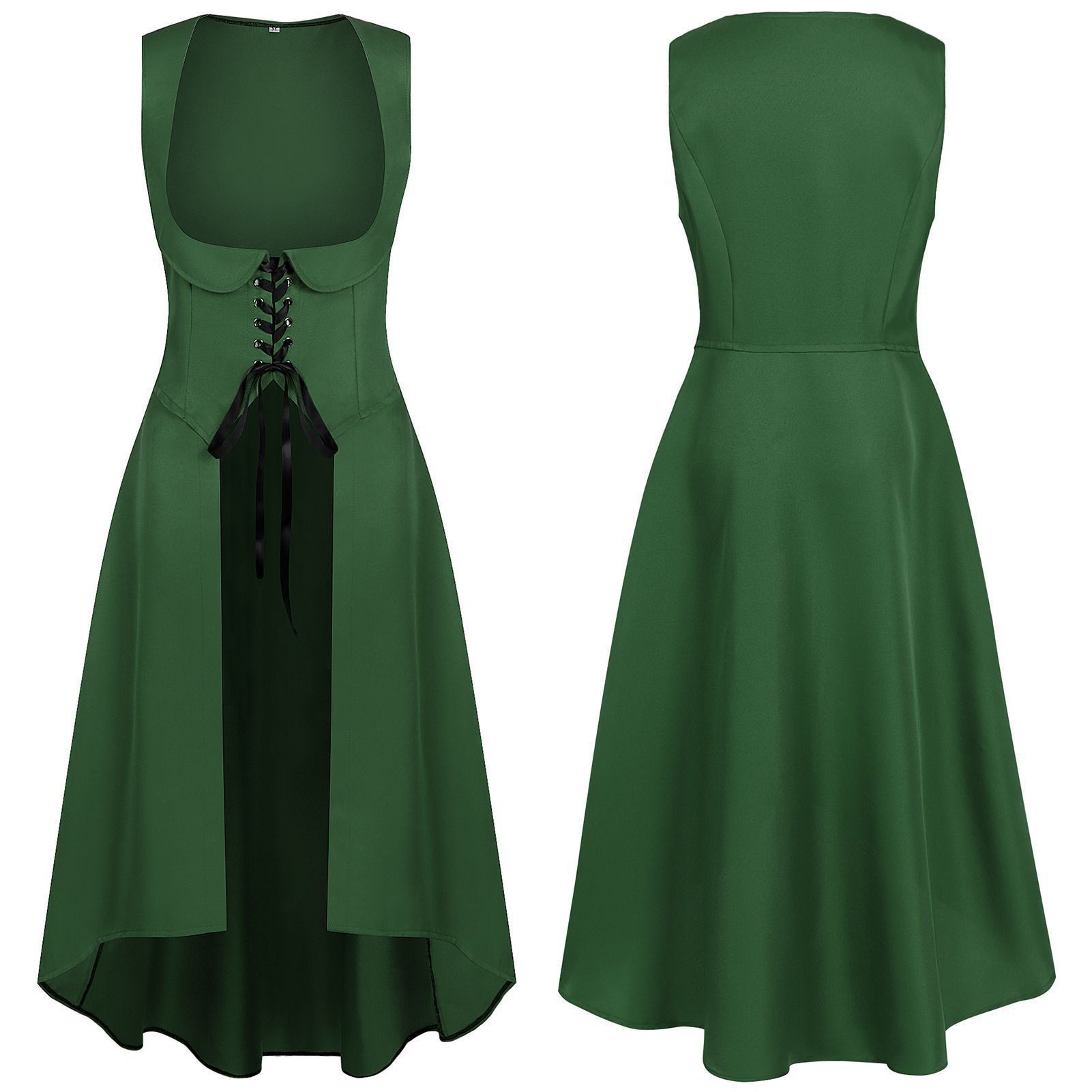 Vestido longo para cosplay, fa - Medieval Renaissance Dress Women avaliação e preço