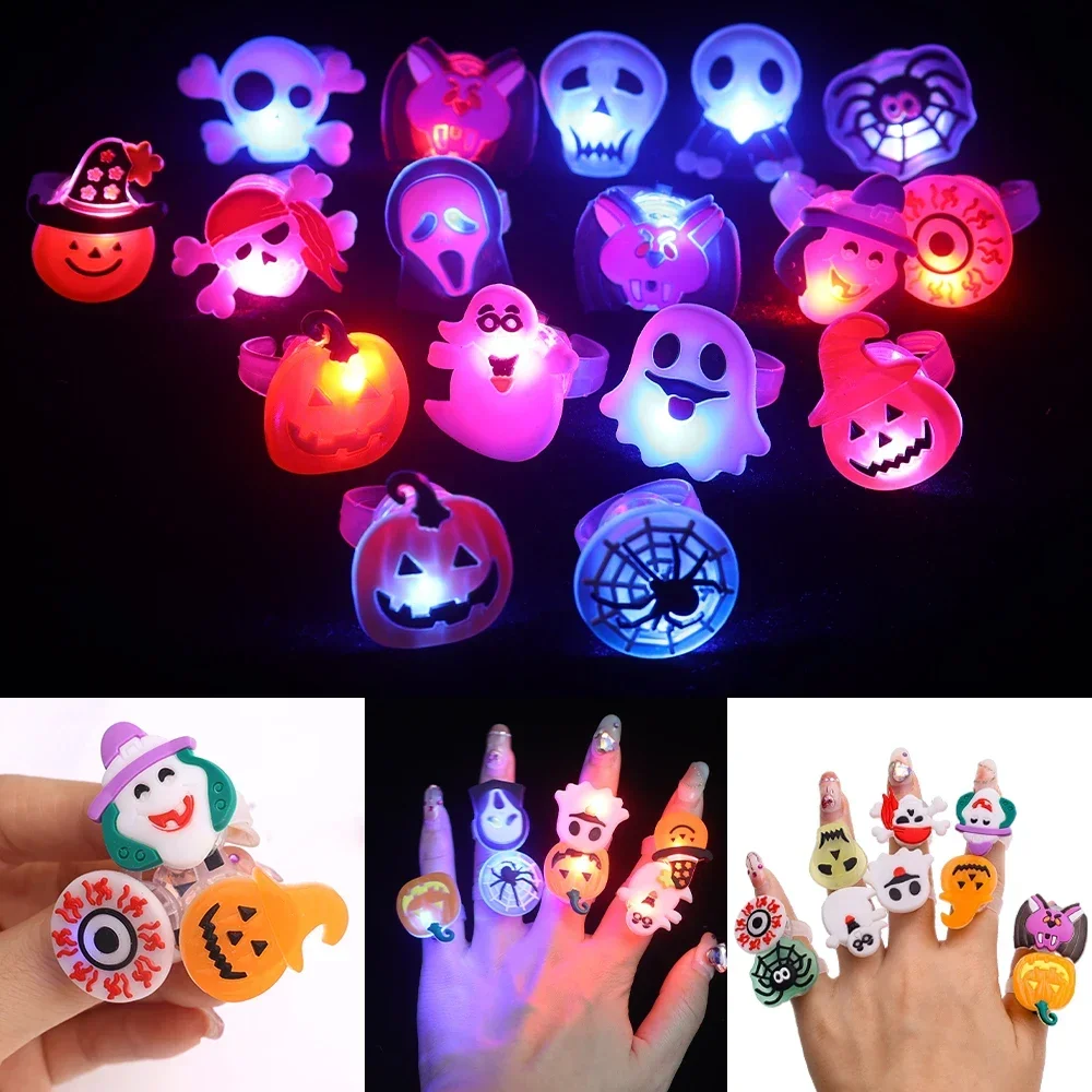 Anéis luminosos de Halloween p - Glow In The Dark Party Glasses avaliação e preço