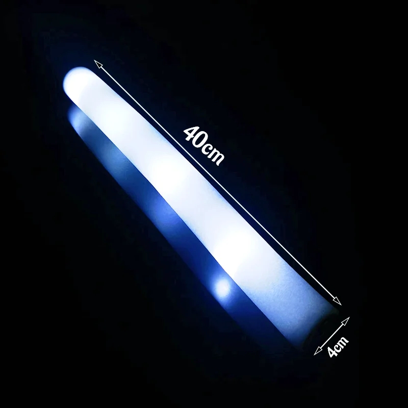 30 pçs varas de espuma led luz - Flashing Led Foam Sticks Party avaliação e preço
