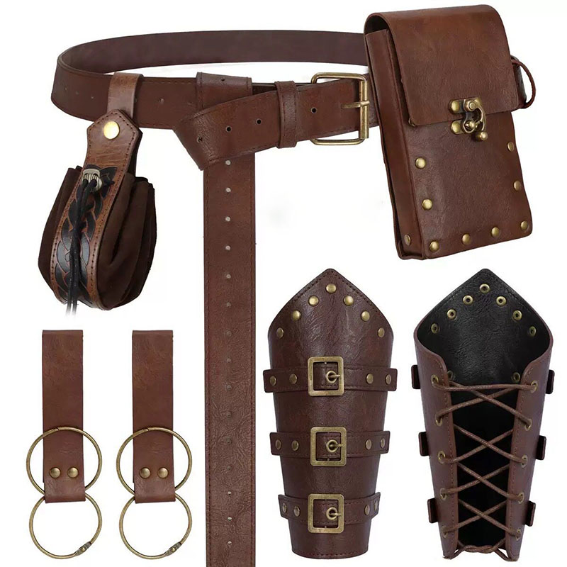 Conjunto de acessórios medieva - Costumes avaliação e preço