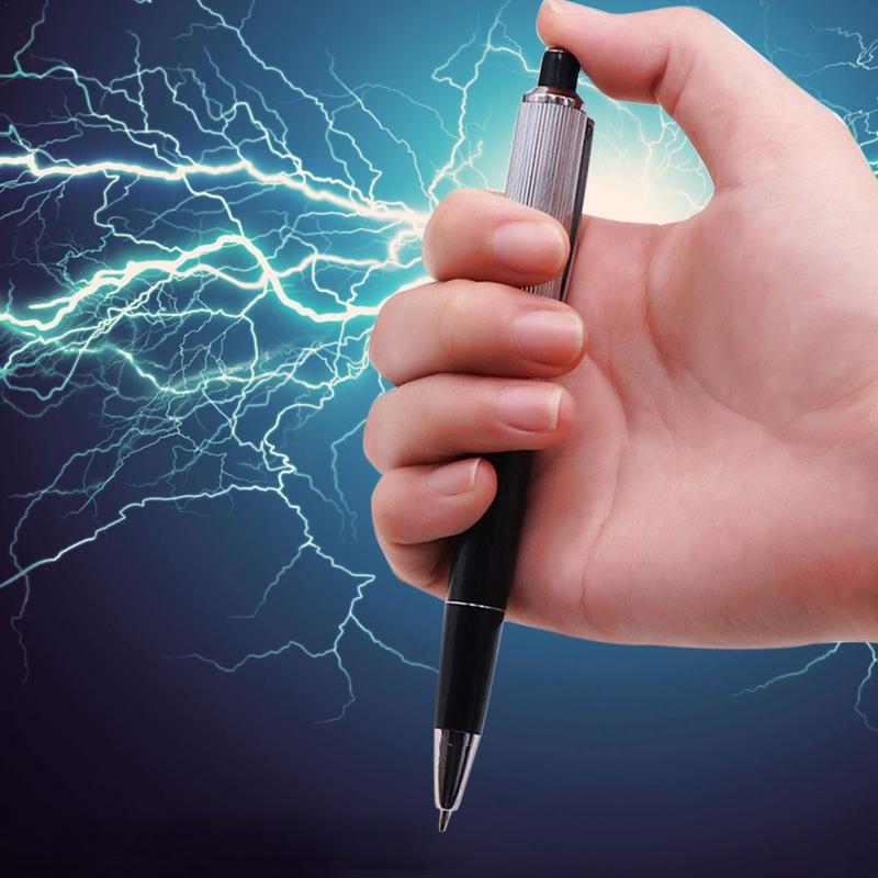 Novidade utilitário caneta de  - Shock Pen Prank Toy avaliação e preço