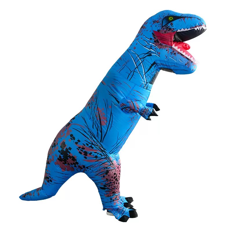 Fantasia Inflável de T-Rex par - Inflatable Dinosaur Costume Adult avaliação e preço