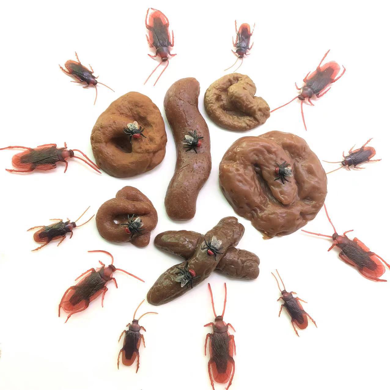 6/24 pçs macio falso cocô feze - Fake Poop Gag Gift avaliação e preço