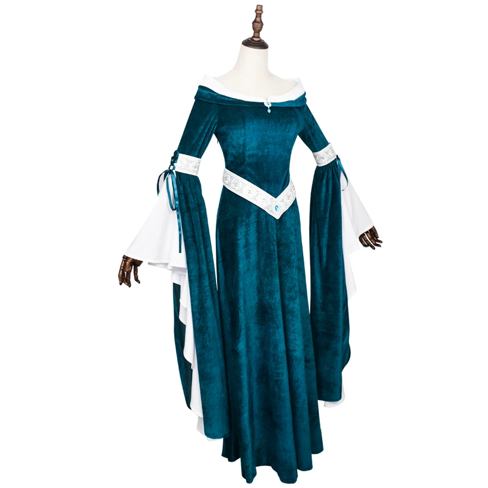 Vestido Estilo Elfo Medieval R - Medieval Renaissance Dress Women avaliação e preço
