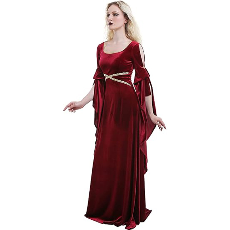 Vestido medieval feminino rain - Medieval Renaissance Dress Women avaliação e preço