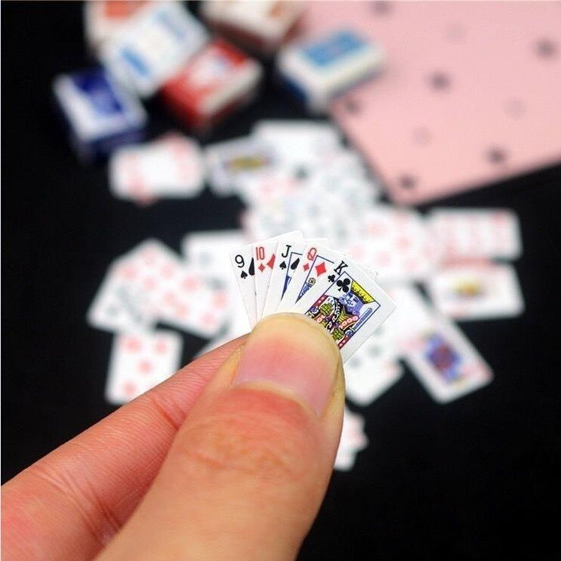 1 conjunto de mini cartas de p - Prank Toys avaliação e preço
