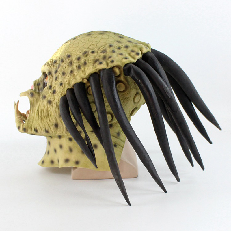 Máscara de Cabeça de Predador  - Latex Alien Mask Realistic avaliação e preço