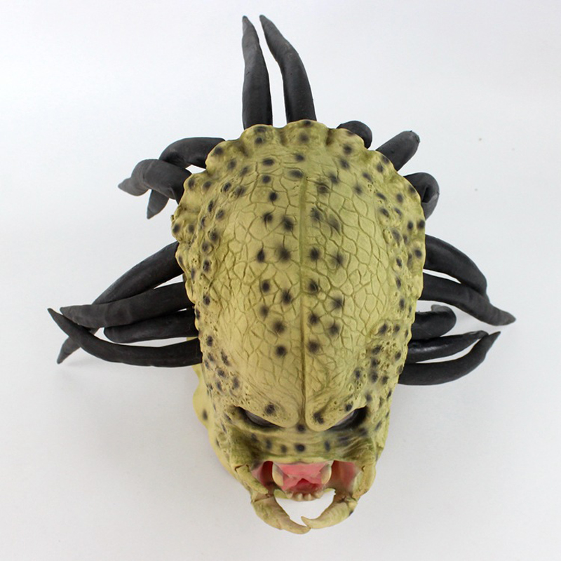 Máscara de Cabeça de Predador  - Latex Alien Mask Realistic avaliação e preço