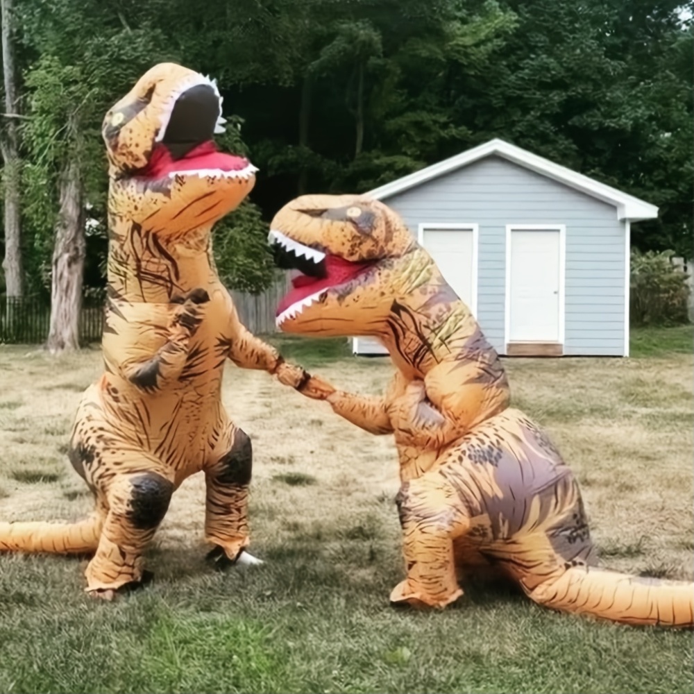 Fantasia Inflável de Dinossaur - Inflatable Dinosaur Costume Adult avaliação e preço