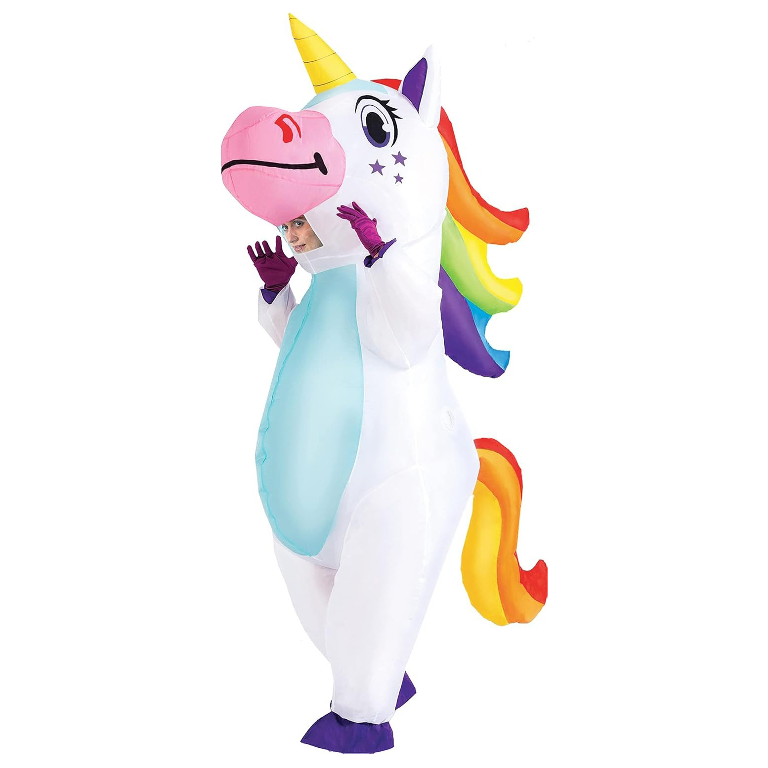 Fantasia Inflável de Unicórnio - Costumes avaliação e preço