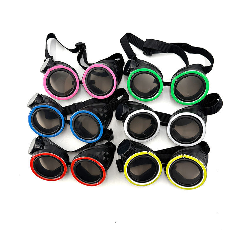 Óculos luminosos LED redondos  - Glow In The Dark Party Glasses avaliação e preço