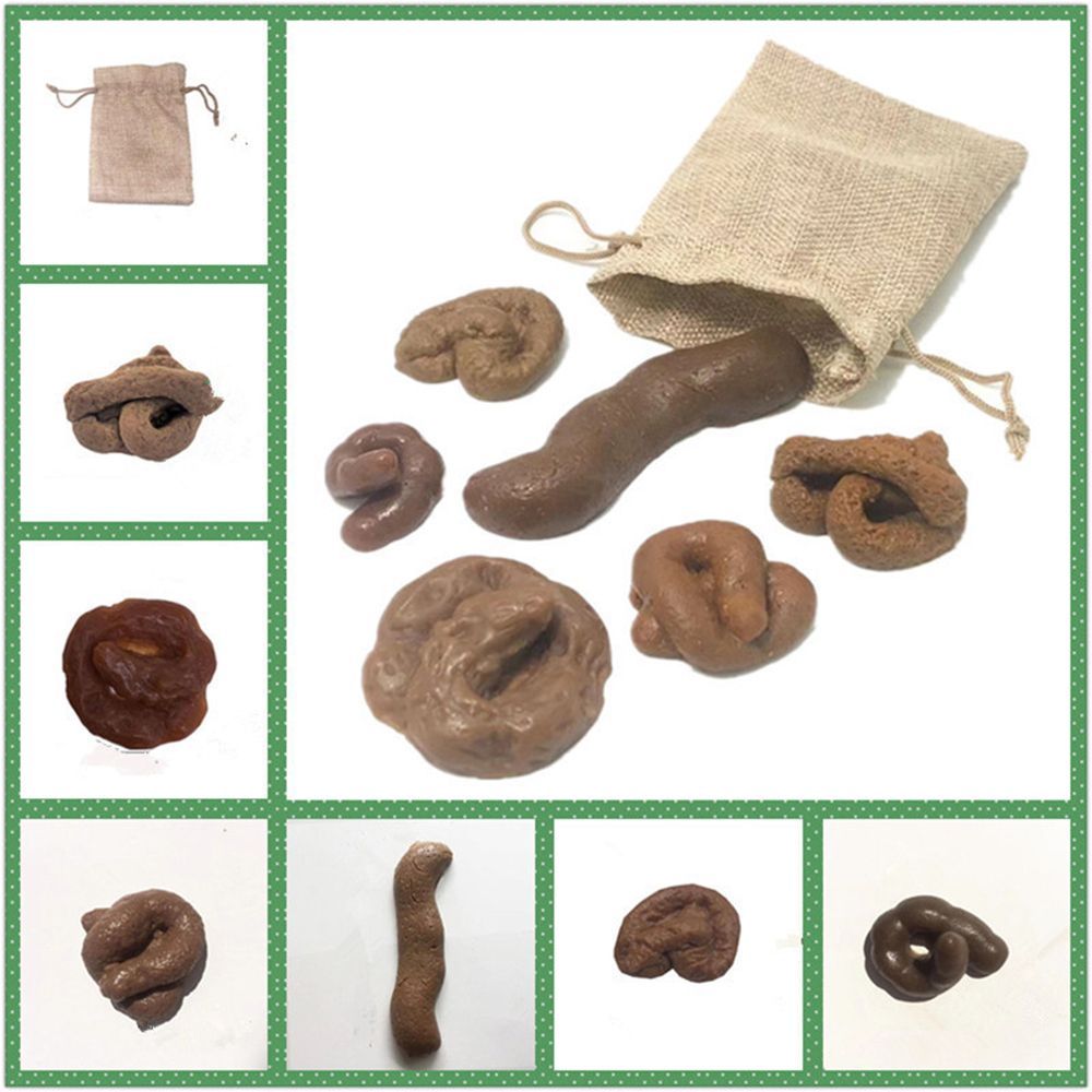 6 Peças de Cocô Falso Antiestr - Fake Poop Gag Gift avaliação e preço
