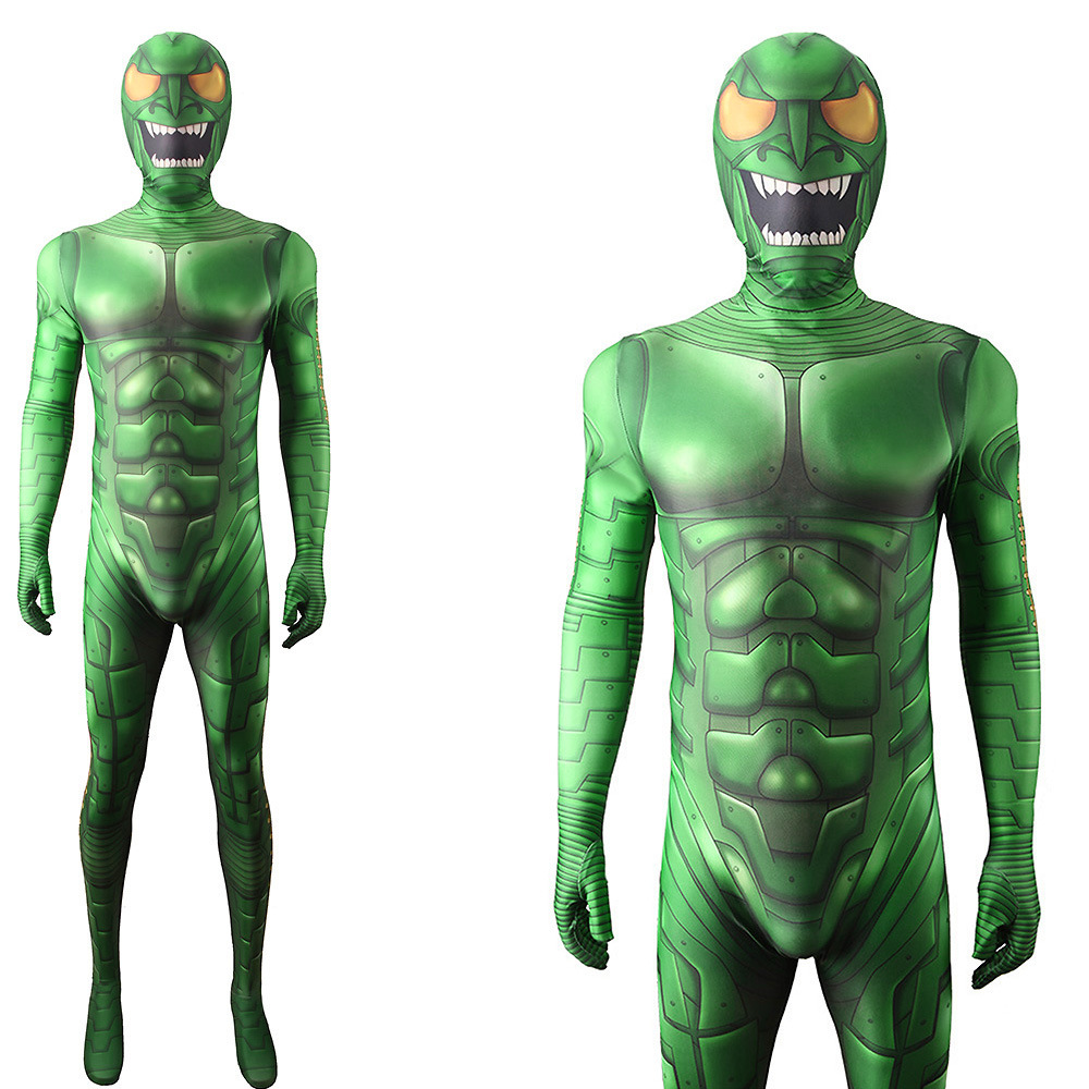 Fantasia de Cosplay do Goblin  - Spiderman Jumpsuit Kids avaliação e preço