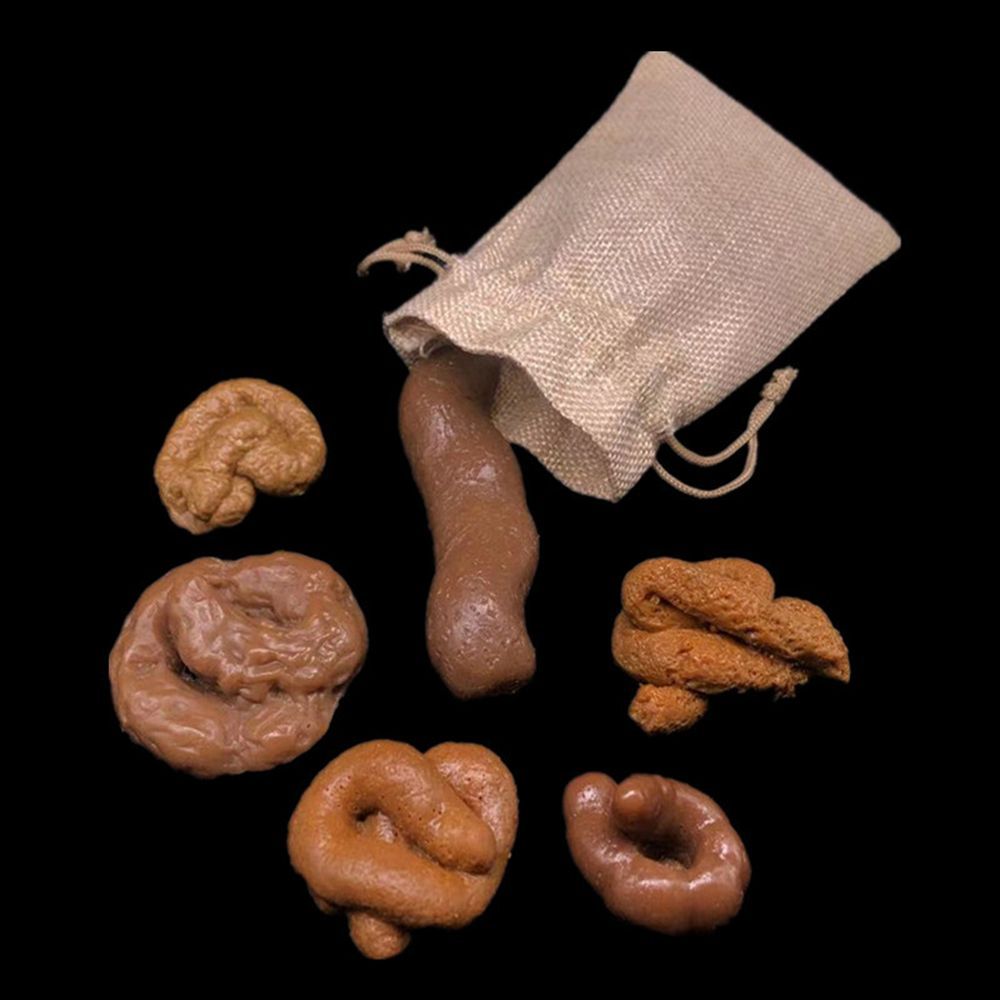 6 peças turd complicado tolo f - Fake Poop Gag Gift avaliação e preço