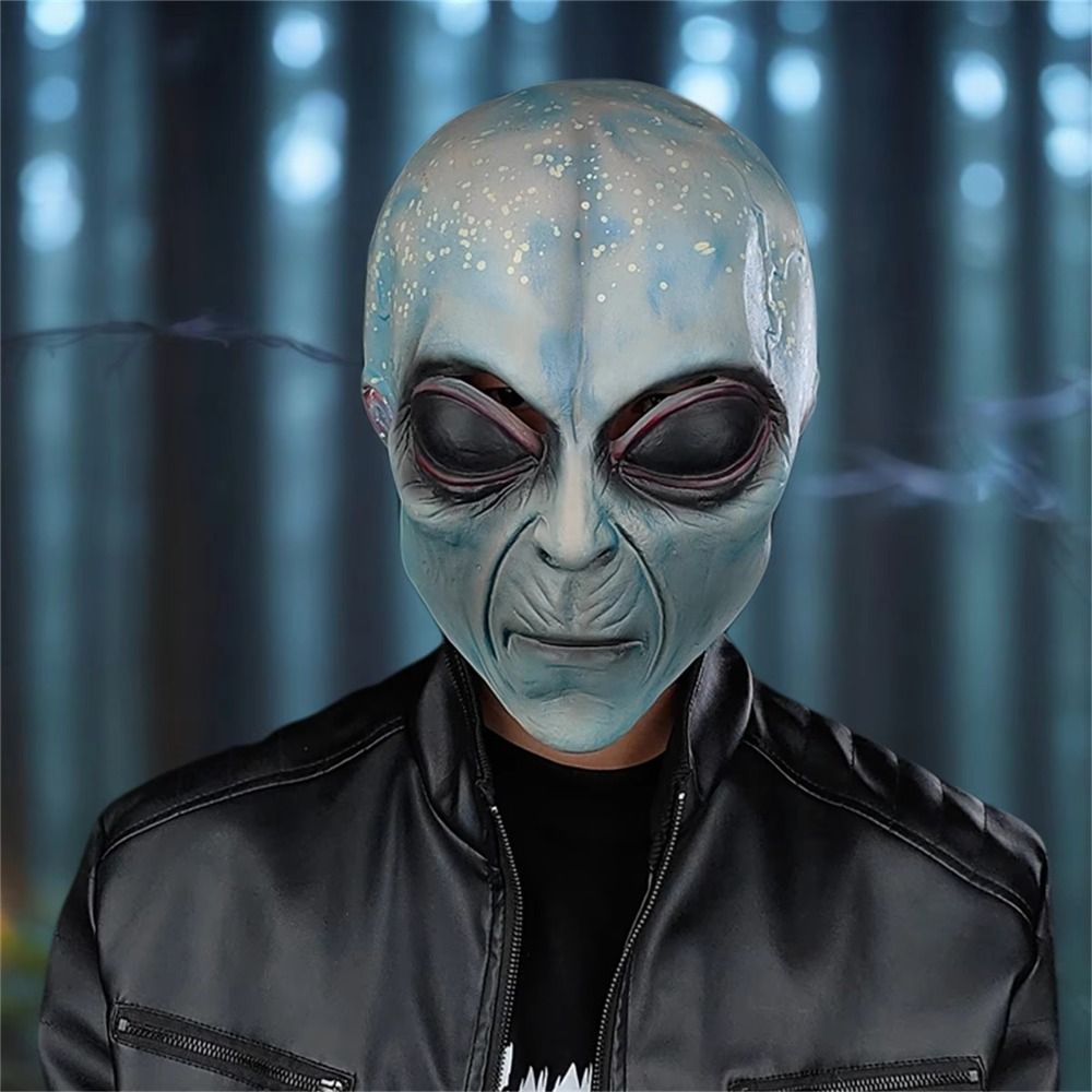 Máscara Alienígena de Látex, M - Latex Alien Mask Realistic avaliação e preço