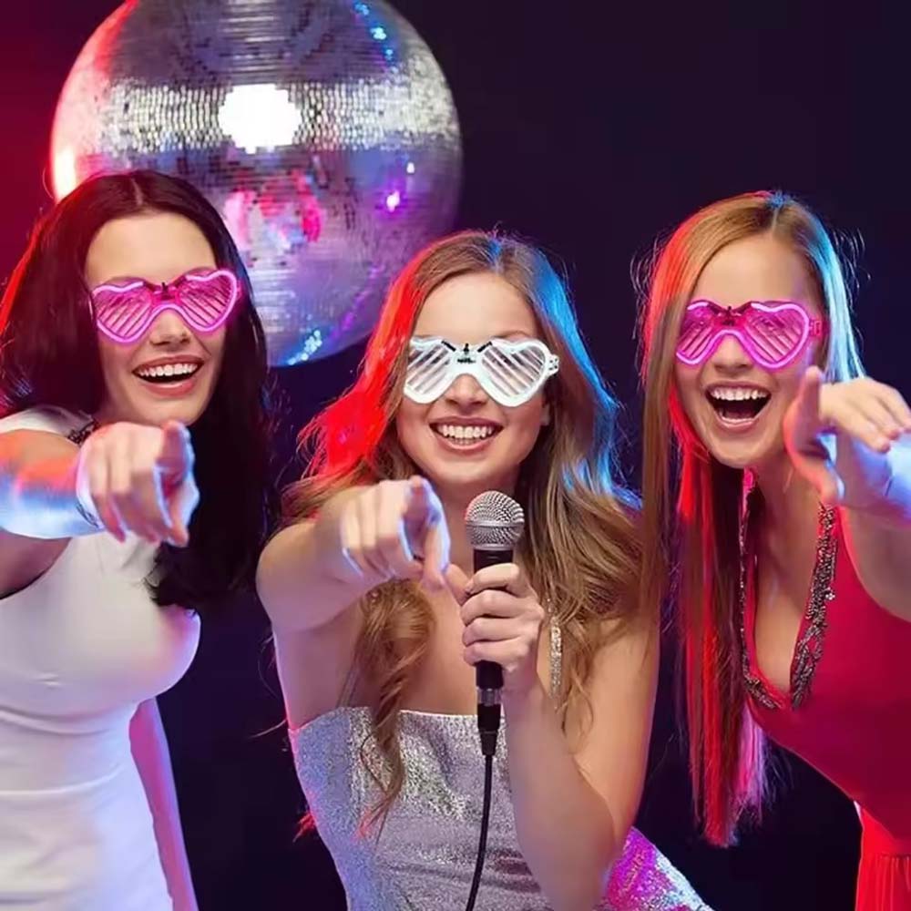 Óculos que brilham no escuro,  - Glow In The Dark Party Glasses avaliação e preço