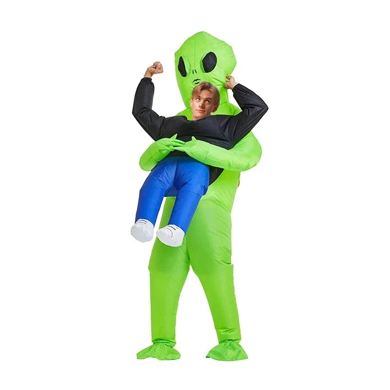 E monstro inflável cary verde  - Inflatable Dinosaur Costume Adult avaliação e preço