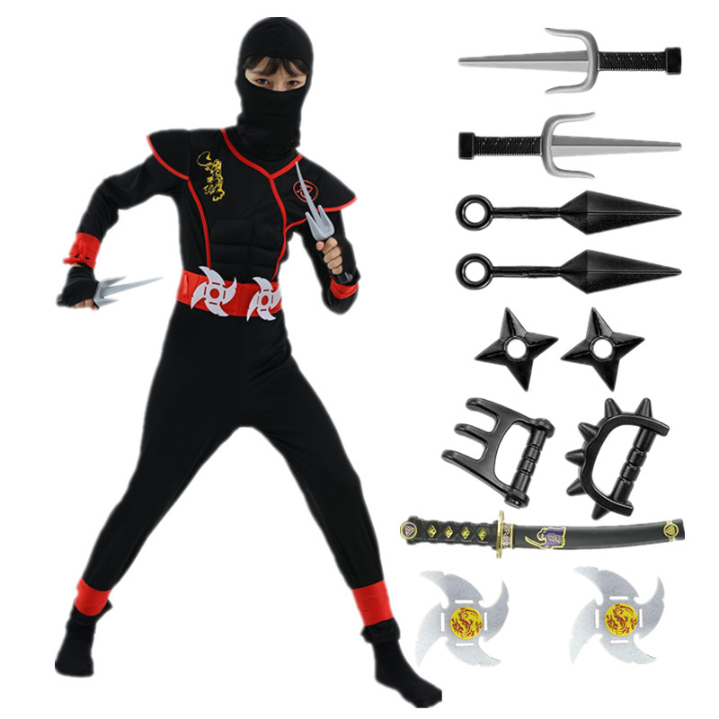 Fantasia ninja de halloween pa - Spiderman Jumpsuit Kids avaliação e preço