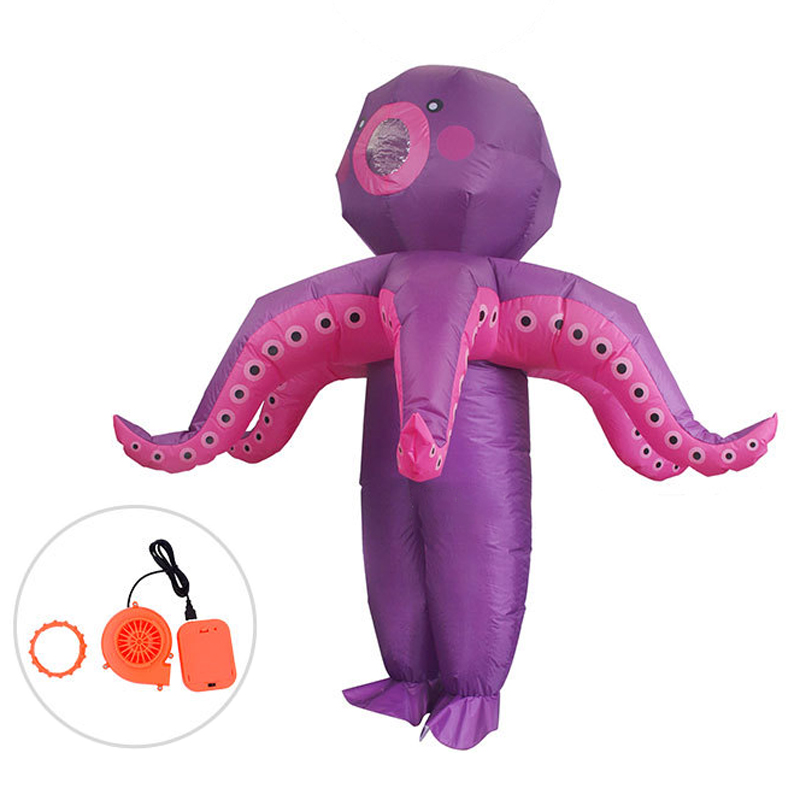 Fantasia Inflável de Polvo Mon - Costumes avaliação e preço