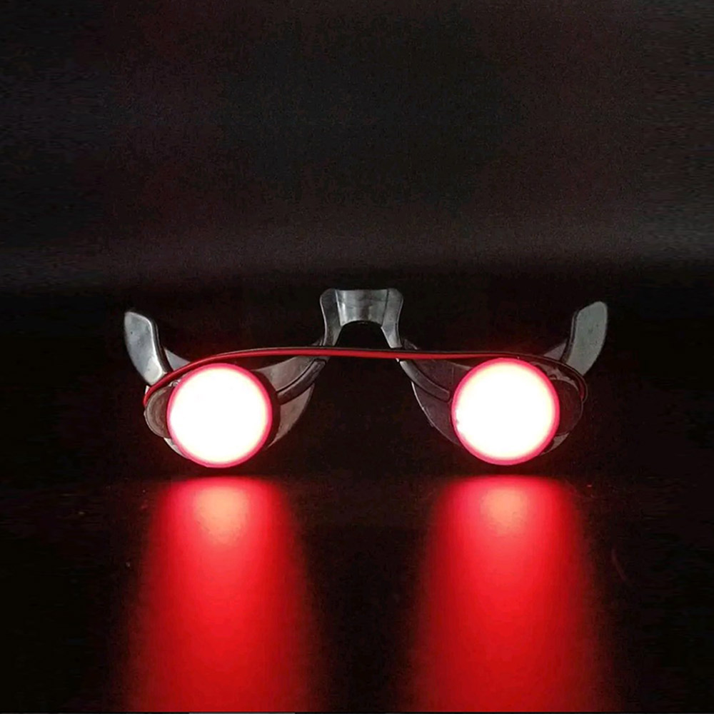 Halloween Horror Red Eye Glass - Glow In The Dark Party Glasses avaliação e preço