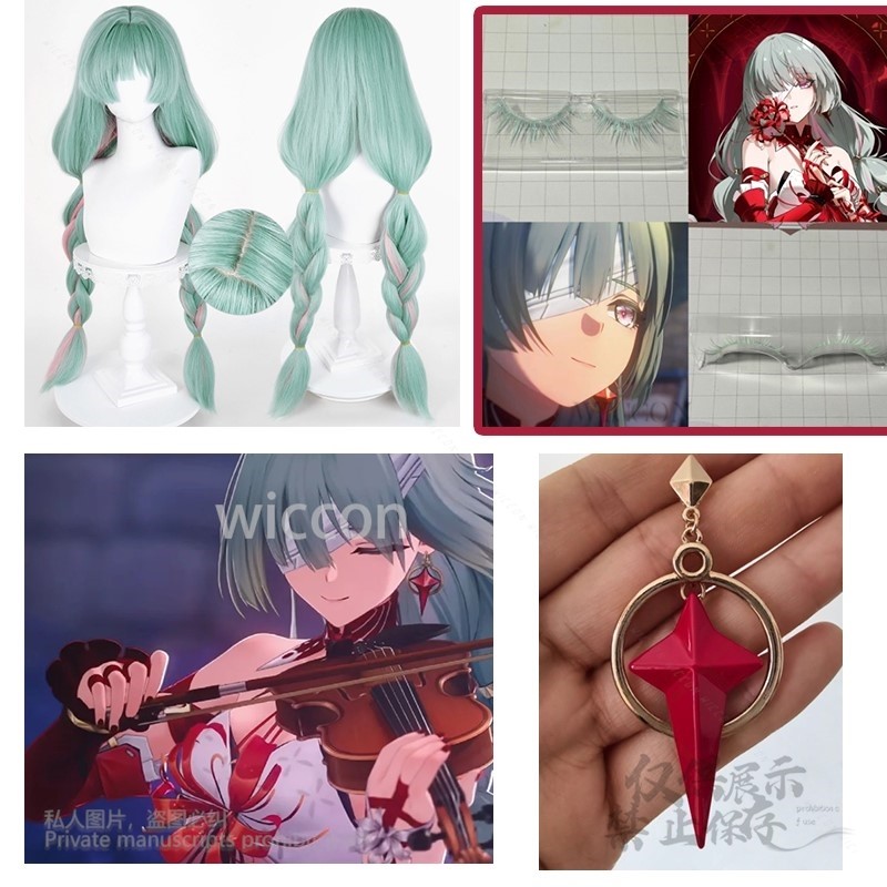 Anime phrolova cosplay peruca  - Anime Cosplay Wig Heat Resistant avaliação e preço