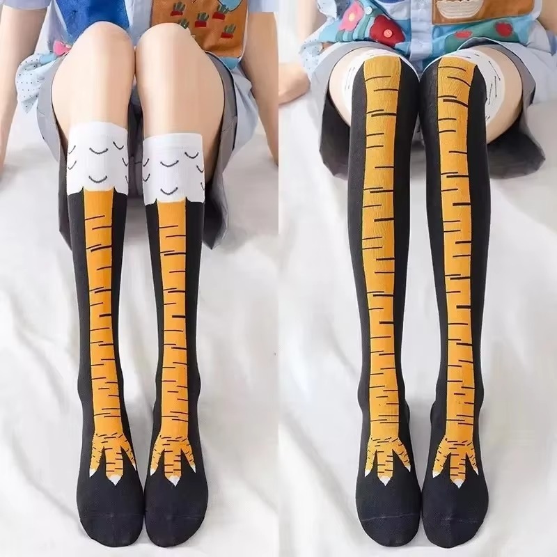 Engraçado perna de frango meia - Funny Chicken Leg Socks avaliação e preço