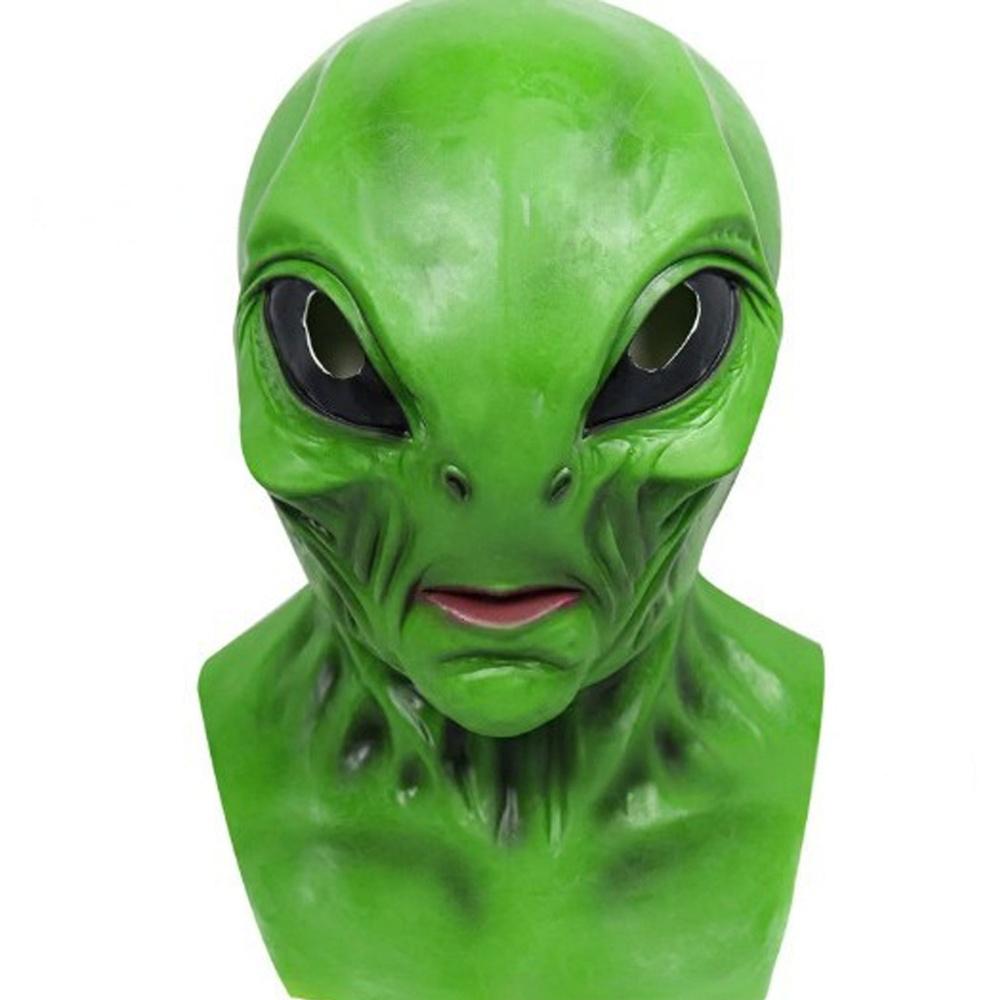 Halloween alienígena máscara r - Latex Alien Mask Realistic avaliação e preço