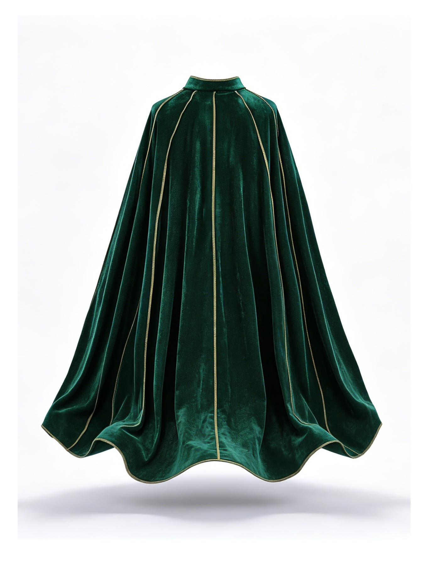 Capa de Veludo Verde Vintage p - Medieval Renaissance Dress Women avaliação e preço