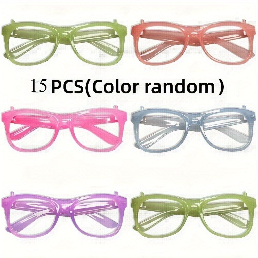 Óculos que brilham no escuro c - Glow In The Dark Party Glasses avaliação e preço
