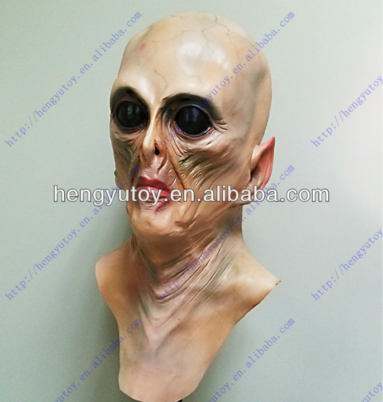 Máscara alienígena de luxo rea - Latex Alien Mask Realistic avaliação e preço