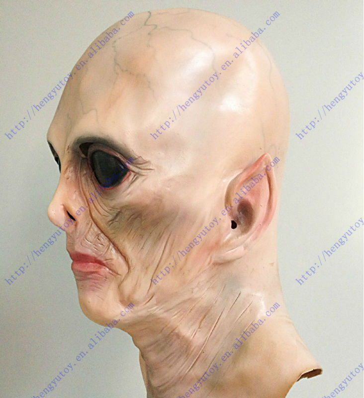 Máscara alienígena de luxo rea - Latex Alien Mask Realistic avaliação e preço