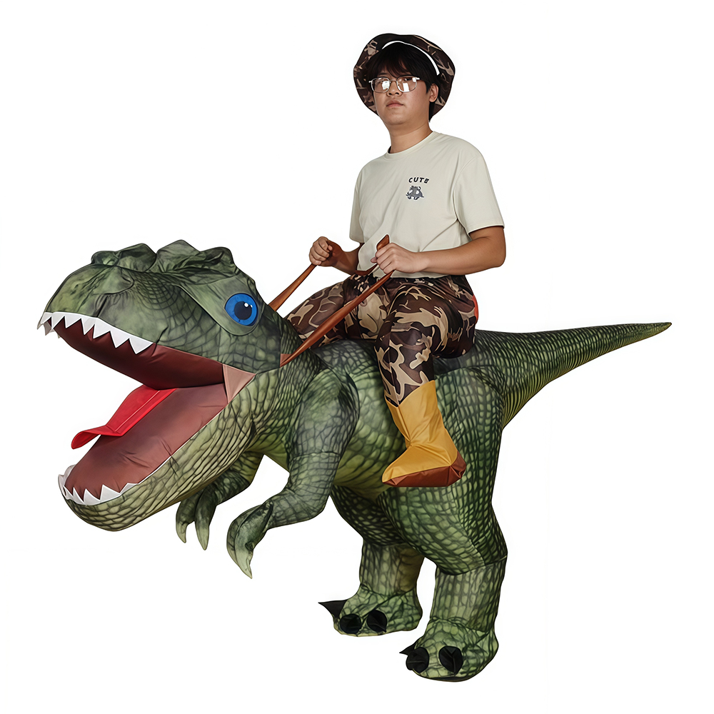 Fantasia Inflável de Dinossaur - Inflatable Dinosaur Costume Adult avaliação e preço