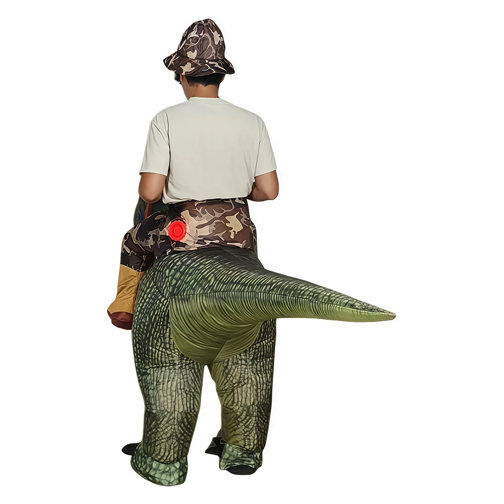 Fantasia Inflável de Dinossaur - Inflatable Dinosaur Costume Adult avaliação e preço