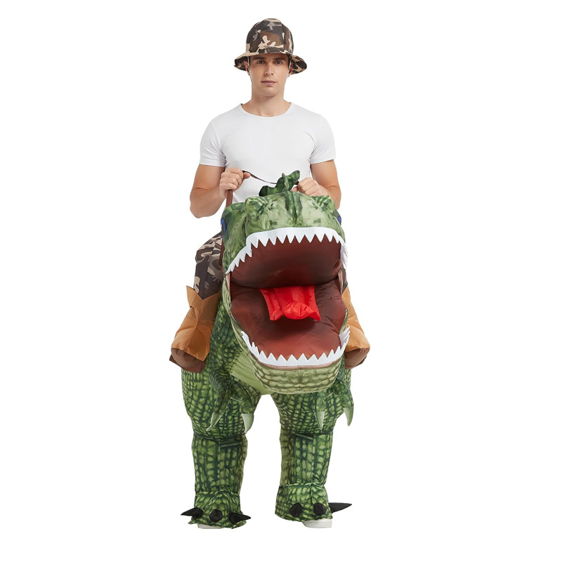Último Lançamento: Fantasia In - Inflatable Dinosaur Costume Adult avaliação e preço