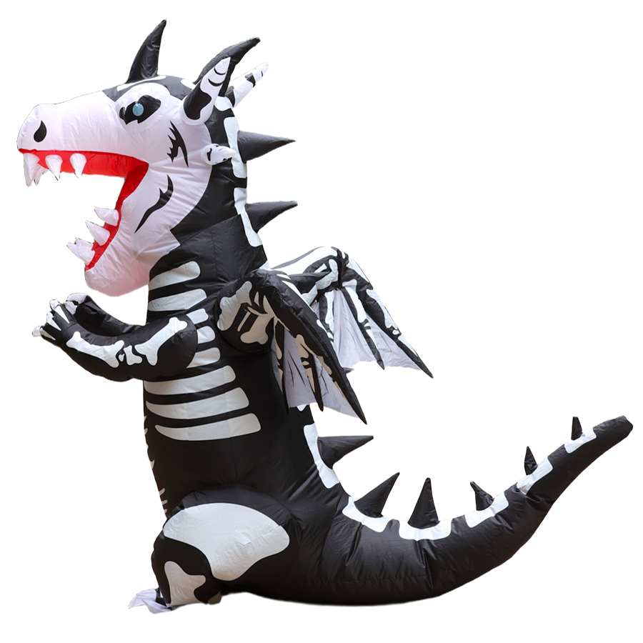 Fantasia Inflável de Dinossaur - Inflatable Dinosaur Costume Adult avaliação e preço