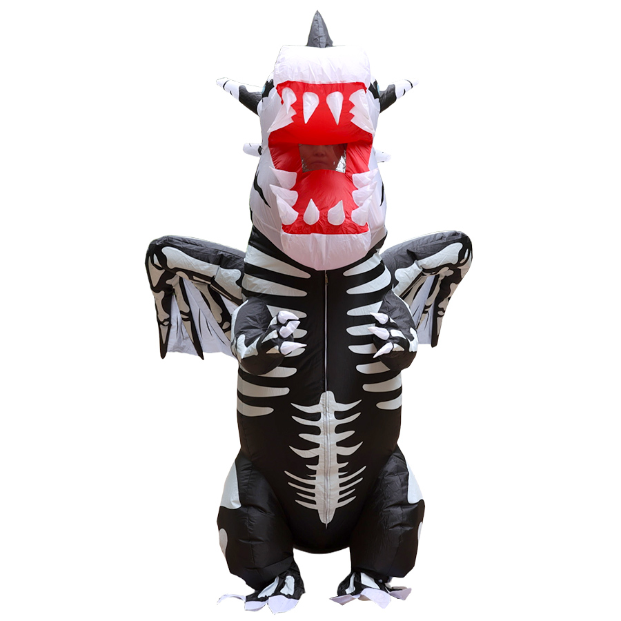 Fantasia Inflável de Dinossaur - Inflatable Dinosaur Costume Adult avaliação e preço